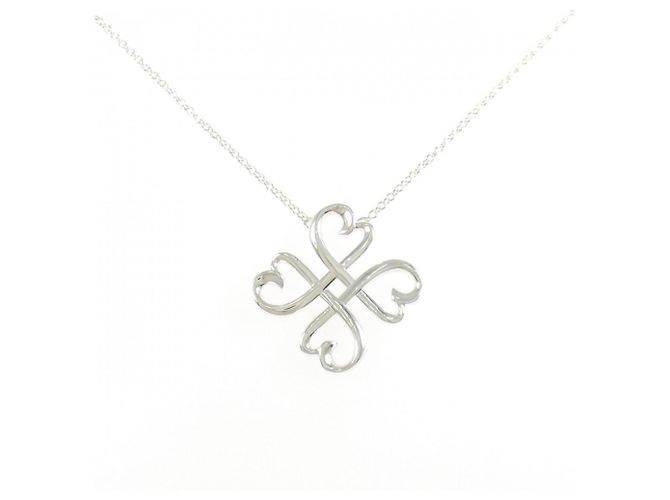 Autre Marque Colar Tiffany Loving Heart Prata