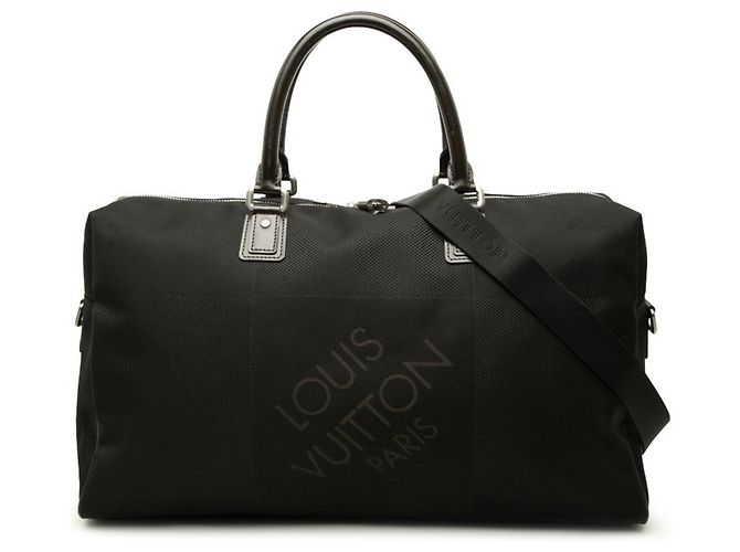 Louis Vuitton Damier Geant Albatross Boston Bag Black