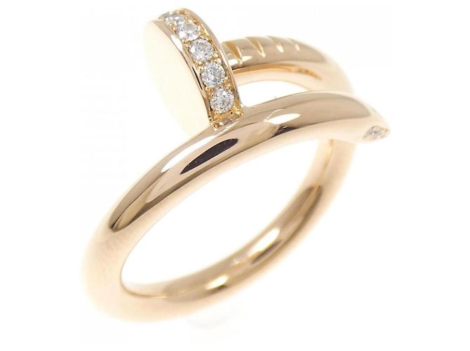 Anel Cartier Juste un Clou Dourado