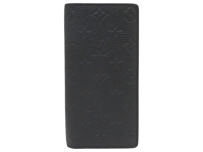 Louis Vuitton Portefeuille Brazza Long Wallet Black