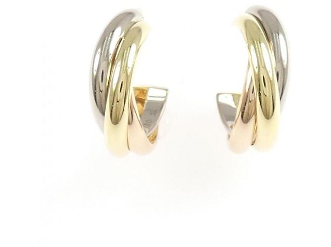 Orecchini Cartier Trinity Small D'oro