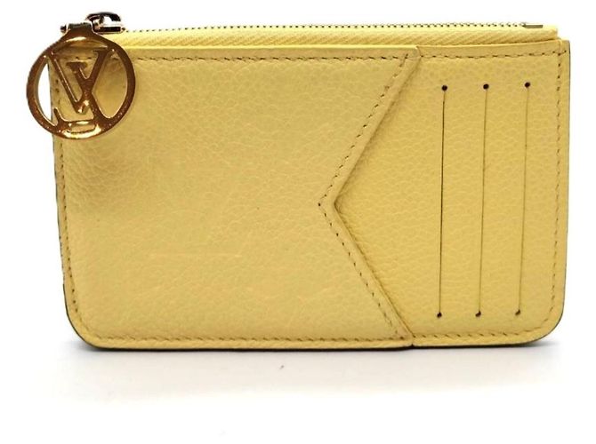 Portamonete Louis Vuitton Monogram Empreinte Giallo