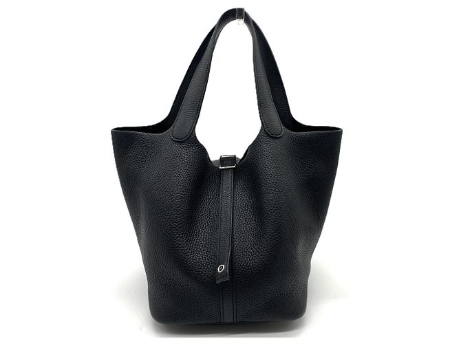 Hermès Bolsa Hermes Picotin Lock MM Preto