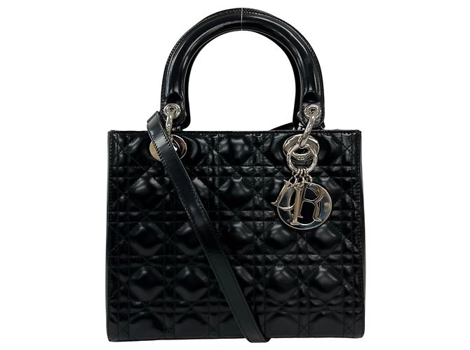 Borsa Christian Dior Lady Cannage Nero