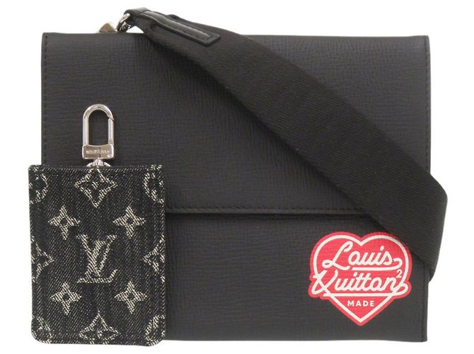 Sac à épaule Louis Vuitton x NIGO Drip Trio Noir