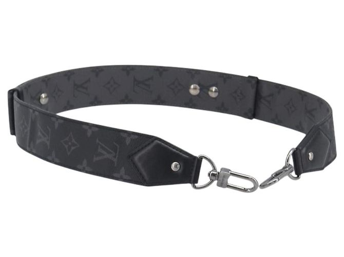 LOUIS VUITTON Schultergurt Monogram Eclipse J02498 LV Auth 206653V Monogramm