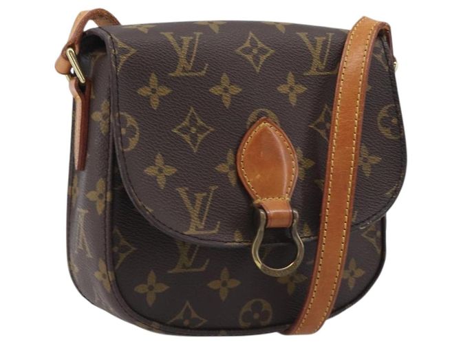 LOUIS VUITTON Monogram Saint Cloud PM Shoulder Bag M51244 LV Auth BA16135 Monograma