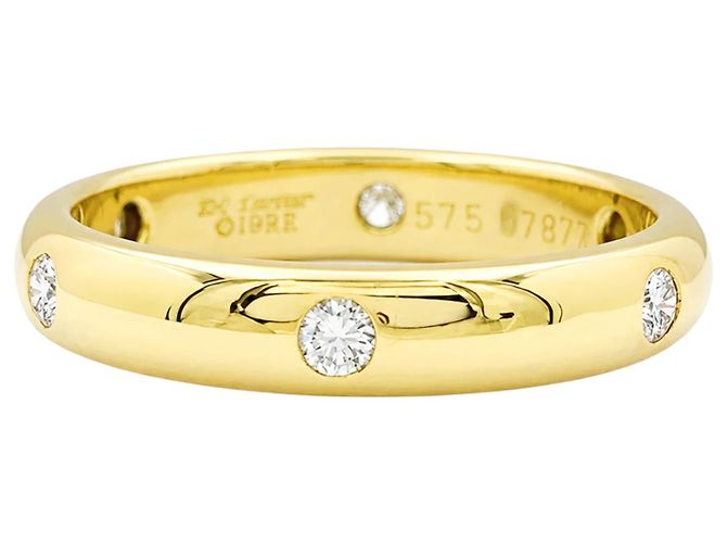 Anello Cartier, "Stella", oro giallo, diamanti.