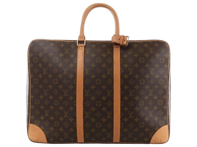 Mala de viagem Louis Vuitton Sirius 55 Monogram em castanho Marrom