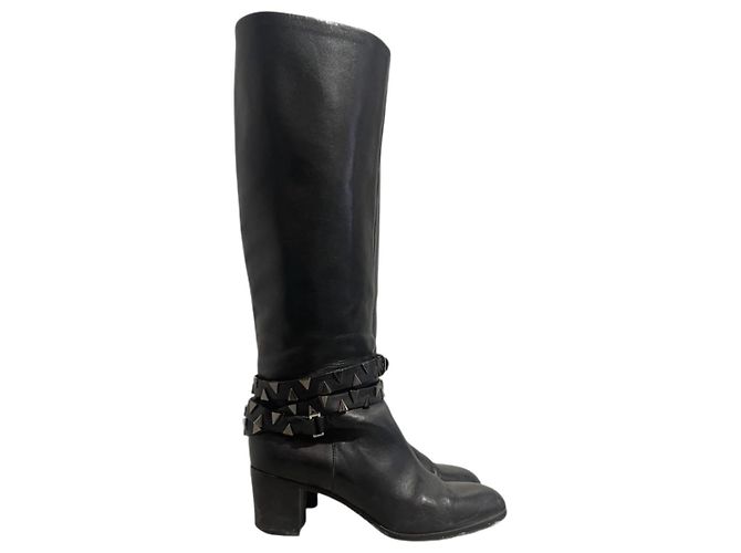 Botas Aquazzura negras T.38 Negro