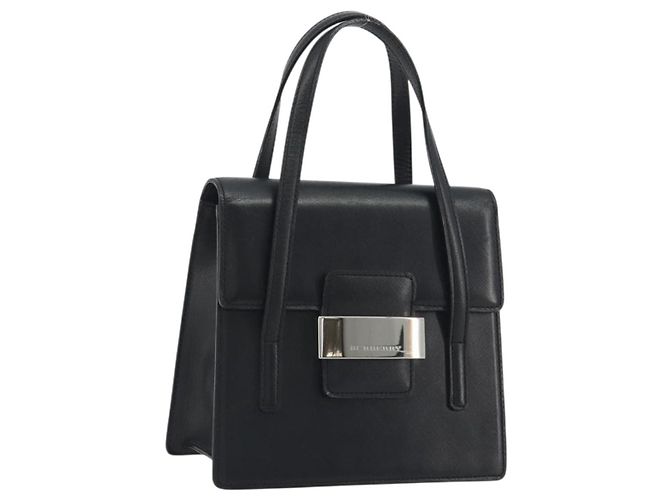 Burberry Vintage Leather Nero
