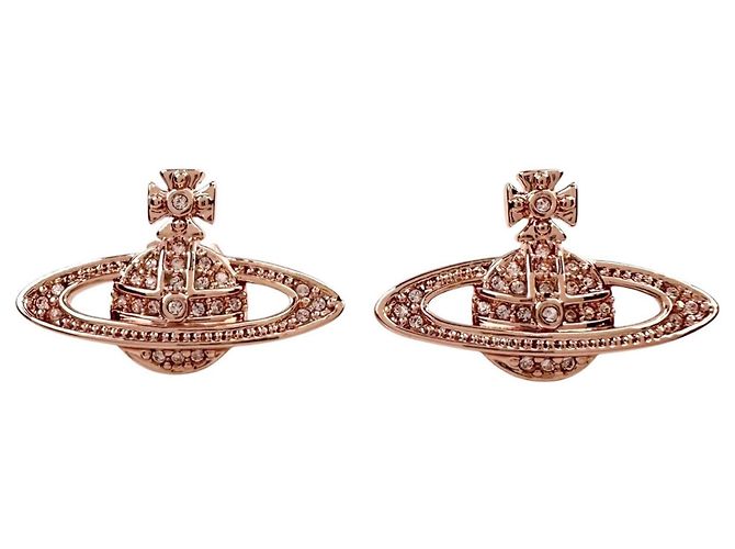 Orecchini Vivienne Westwood Mini Bas Relief Rosa