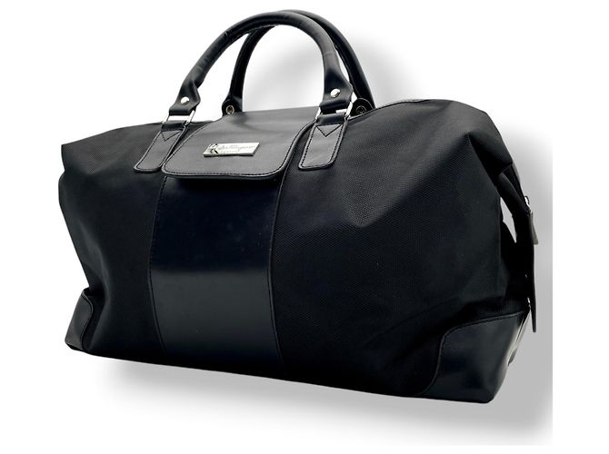 Bolsa Boston Salvatore Ferragamo Preto
