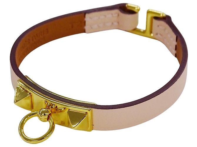 Hermès Pulsera Charm Mini Rival Hermes Rosa