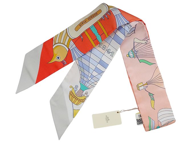 Hermès Pañuelo Hermes Twilly - Les Folies du Ciel Multicolor