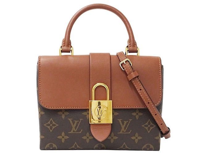 Louis Vuitton Monogram Canvas Handbag Brown