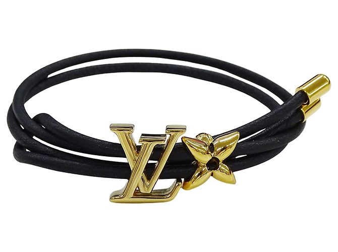 Pulsera con dijes Louis Vuitton Noir Negro