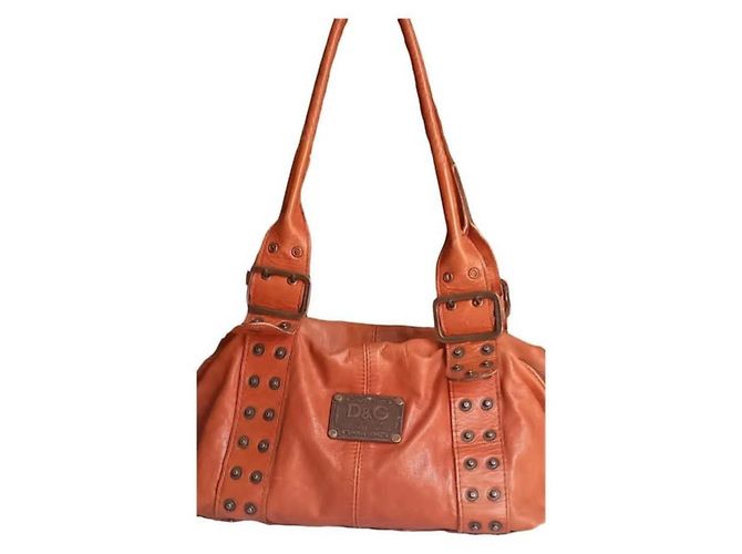 Bolsa Dolce & Gabbana em couro castanho Marrom