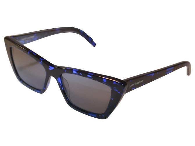 Autre Marque Saint Laurent Gafas de sol SL276 Mica Negro Azul