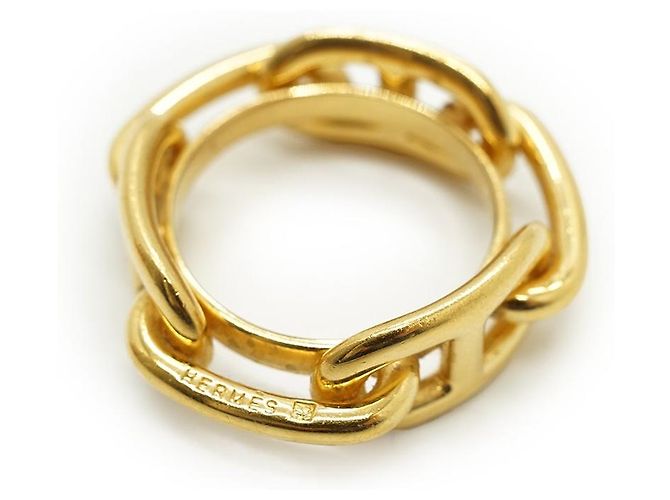 Hermès Regate Schalring Gold Brass Golden