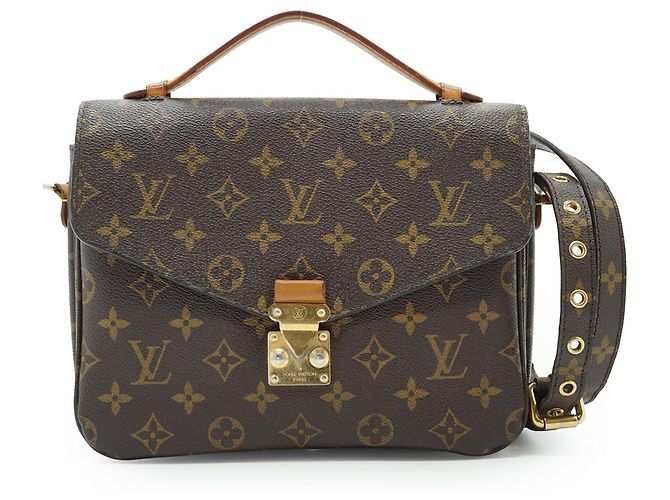 Louis Vuitton Monogram Pochette Metis MM Marrom