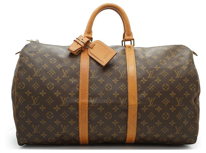 Louis Vuitton Vintage Monogram Keepall 50 Marron