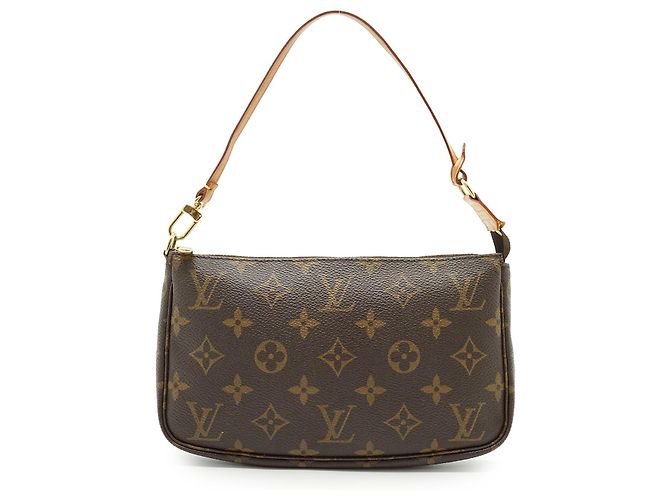 Louis Vuitton Monogram Pochette Accessoires Marrone