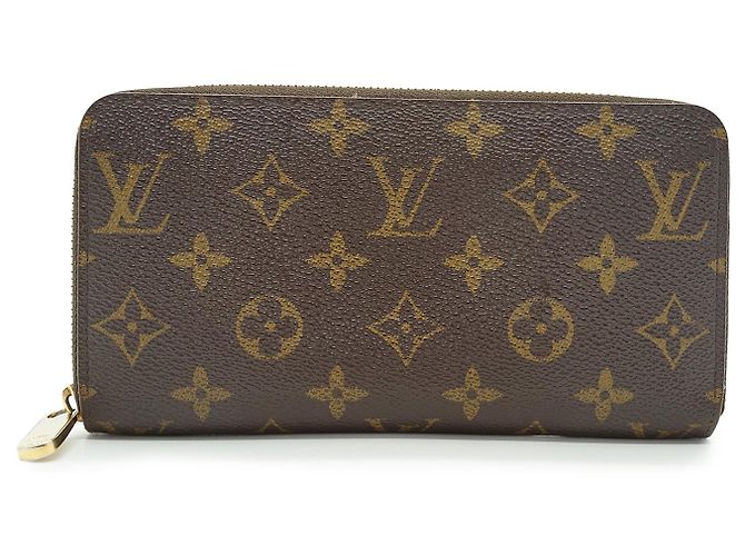 Louis Vuitton Portefeuille Zippy Long Monogram Marron