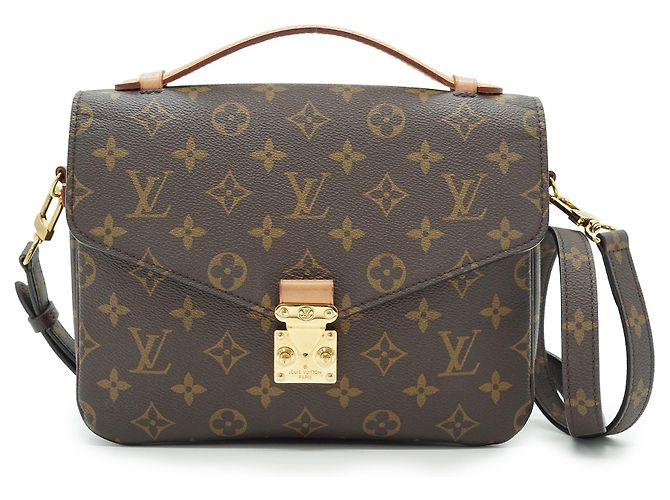 Louis Vuitton Monogram Pochette Metis MM Marrom