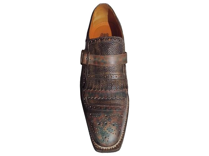 Harris Wharf London Harris Scarpe da Uomo in Pelle Marrone