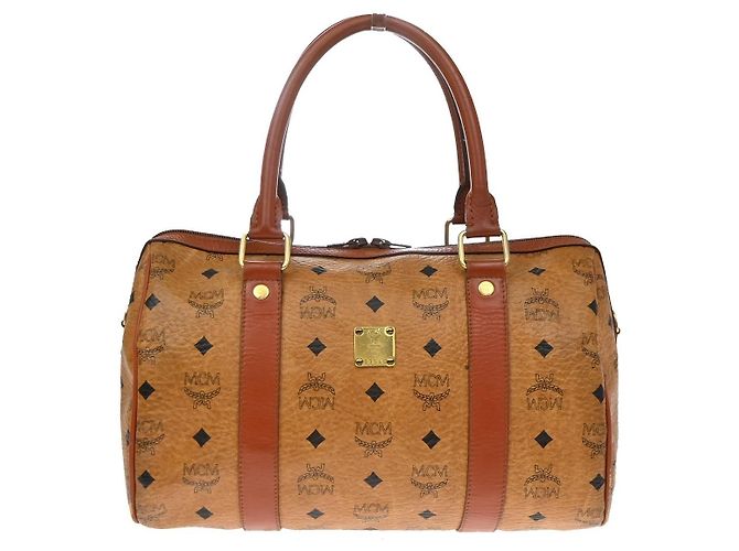 MCM Visetos Ledertasche Braun