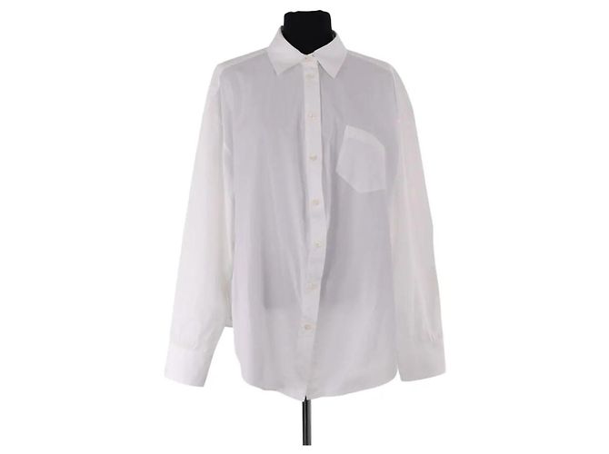 Camisa Prada de algodón blanco