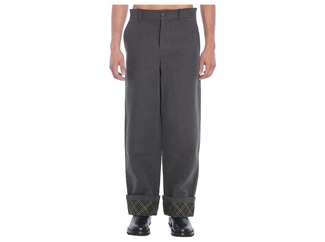 Burberry Carpenter Hose Schwarz Baumwolle
