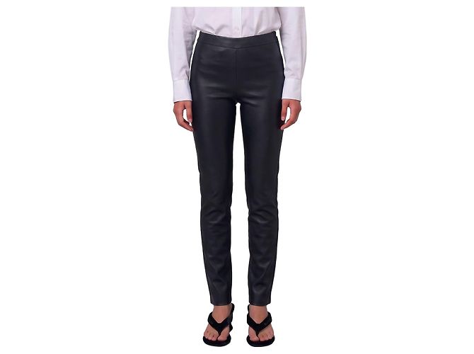 Leggings Roche de couro preto Arma