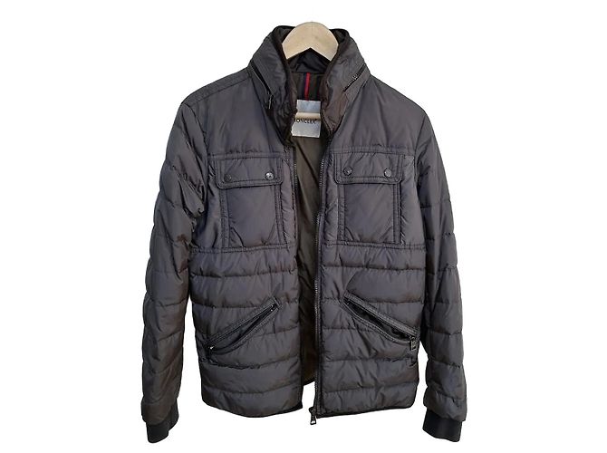 Moncler Norbert Giubotto Daunenjacke Grau