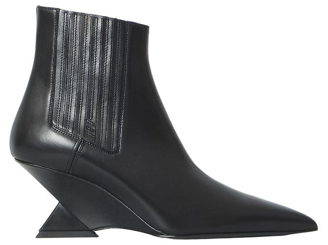 Attico Botas de cano curto Cheope pretas Preto
