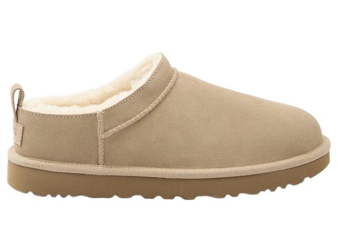 Botas Ugg Classic Micro Beige de Cuero