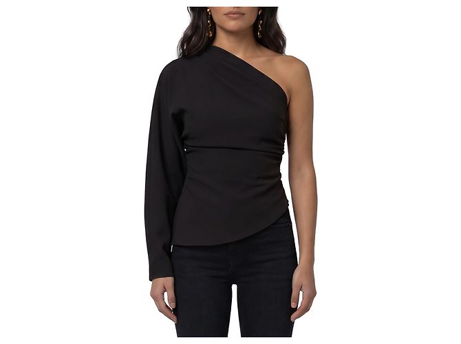Federica Tosi Einschulter-Bluse aus Cady