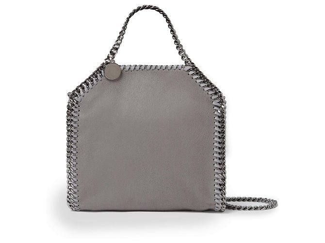 Stella Mc Cartney Falabella Micro Tote Bag Grau