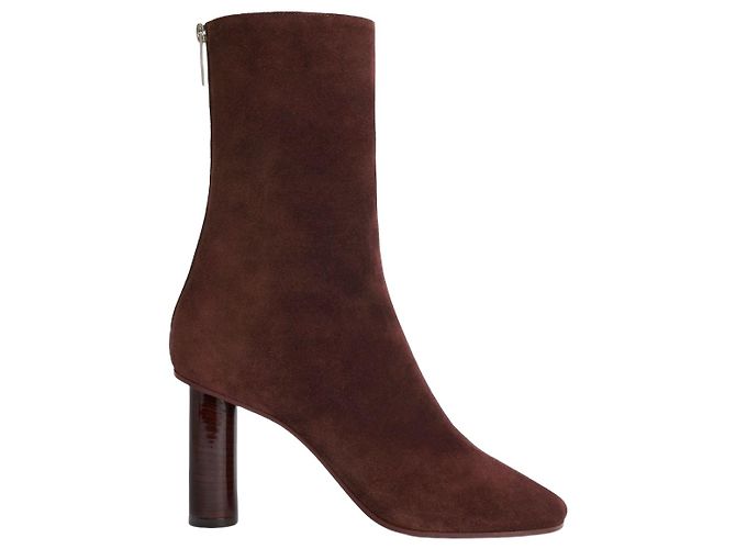Paris Texas Botas de cano curto Alice Chocolate 85 Marrom