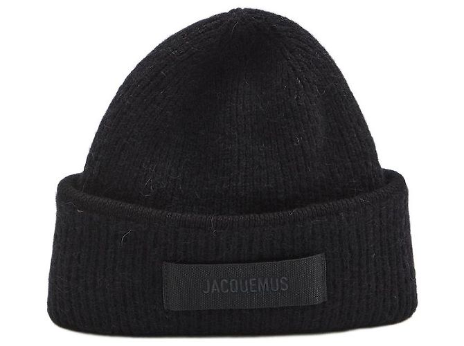 Gorro Jacquemus Gros Grain preto