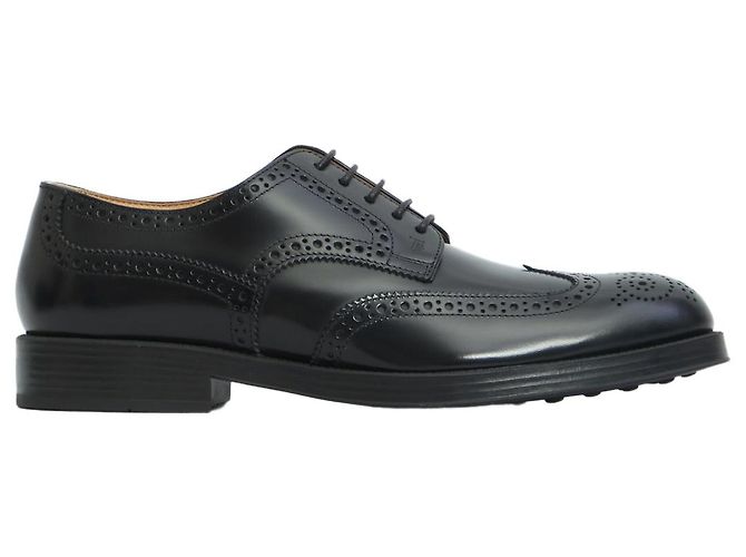 Tod's Chaussures à lacets avec perforations Noir