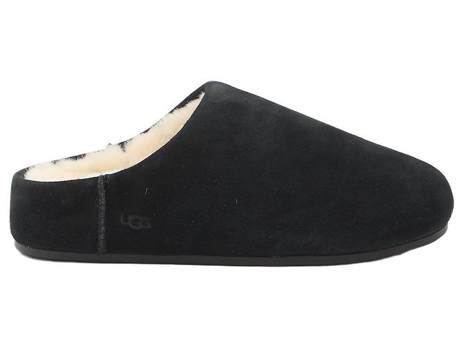 Mules Ugg Elea en cuir noir