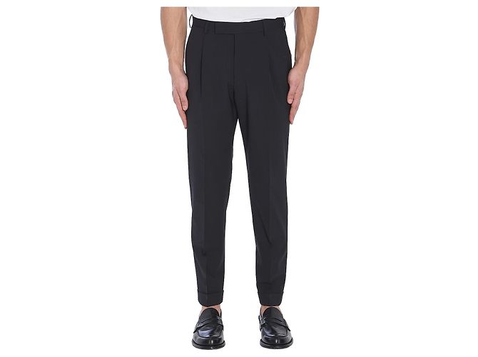 PT Torino Rebel trousers black wool