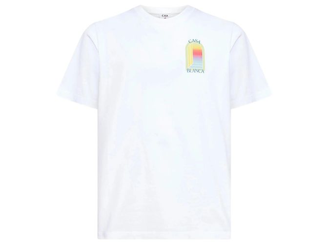 Casablanca Camiseta estampada L'Arche Blanco