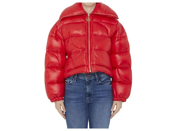 Jean Patou Giacca puffer corta JP Rosso