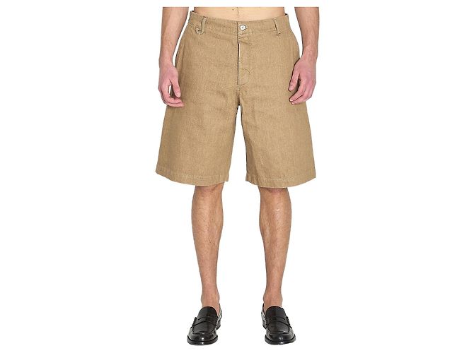 Jacquemus De-Nimes Pastro Bermuda-Shorts Beige