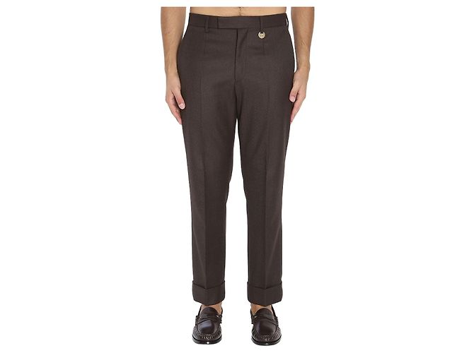 Burberry Tailored wool trousers Brown