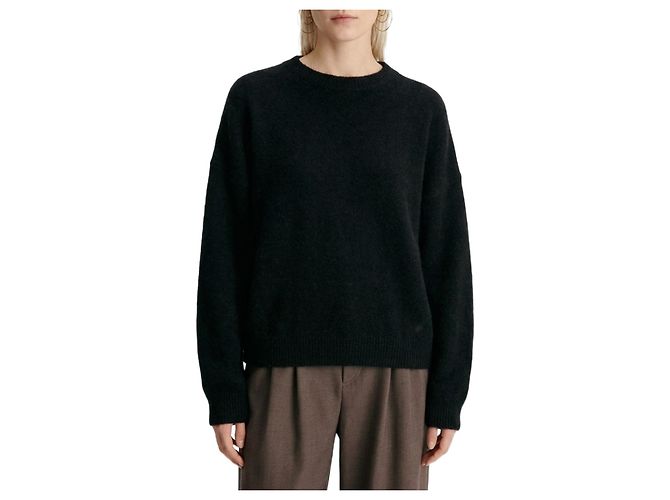 Loulou de Saison Pull Tristan noir
