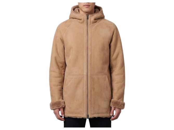 Salvatore Santoro Reversible midi jacket Beige